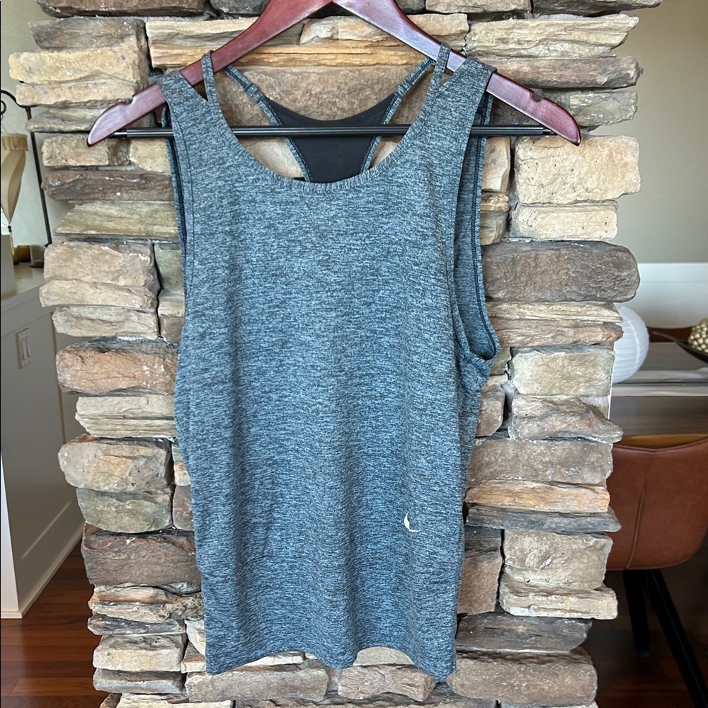 Nike Charcoal Gray Women's Tank Top